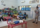 Dokter Kusuma Latih Guru Bali Public School Tangani Tersedak dan Peduli Lingkungan