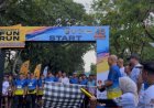 Puncak HUT Satpam ke-45, Dirbinmas Polda Bali Lepas Ratusan Peserta Security Fun Run